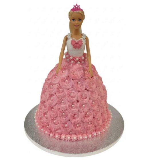 Barbie Doll Cake