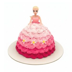 Barbie Doll Cake