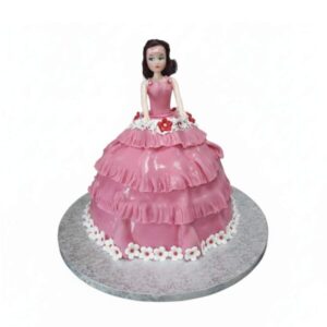 Barbie Doll Cake