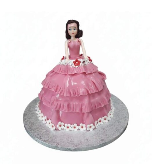 Barbie Doll Cake