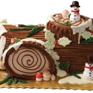 Christmas Log Cake